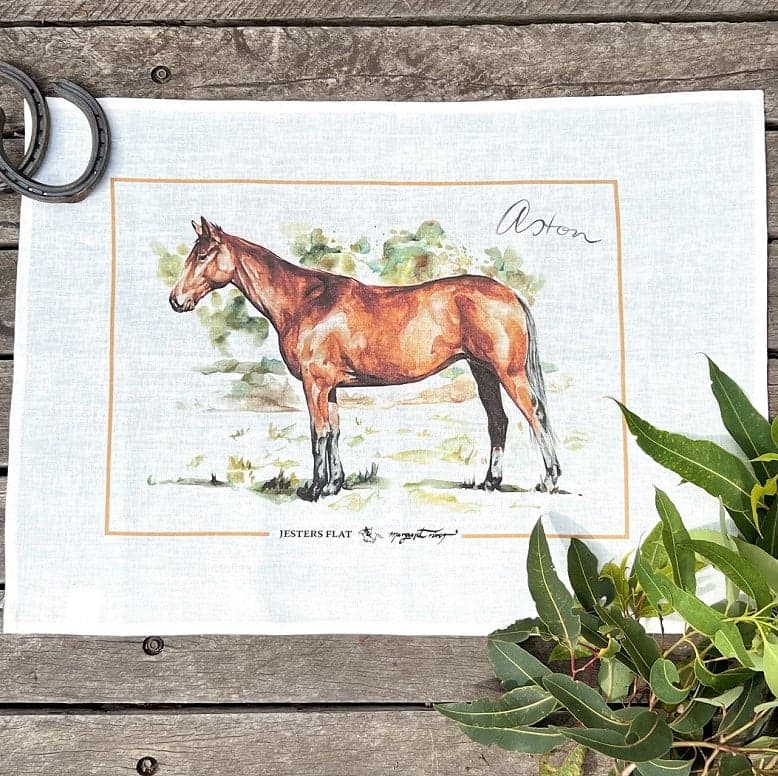 Jesters Flat Tea Towels Aston